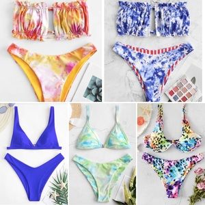 Bundle/Lot of 5 Size Medium Bikinis